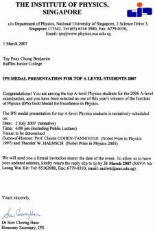 IP Physics Tutor Singapore